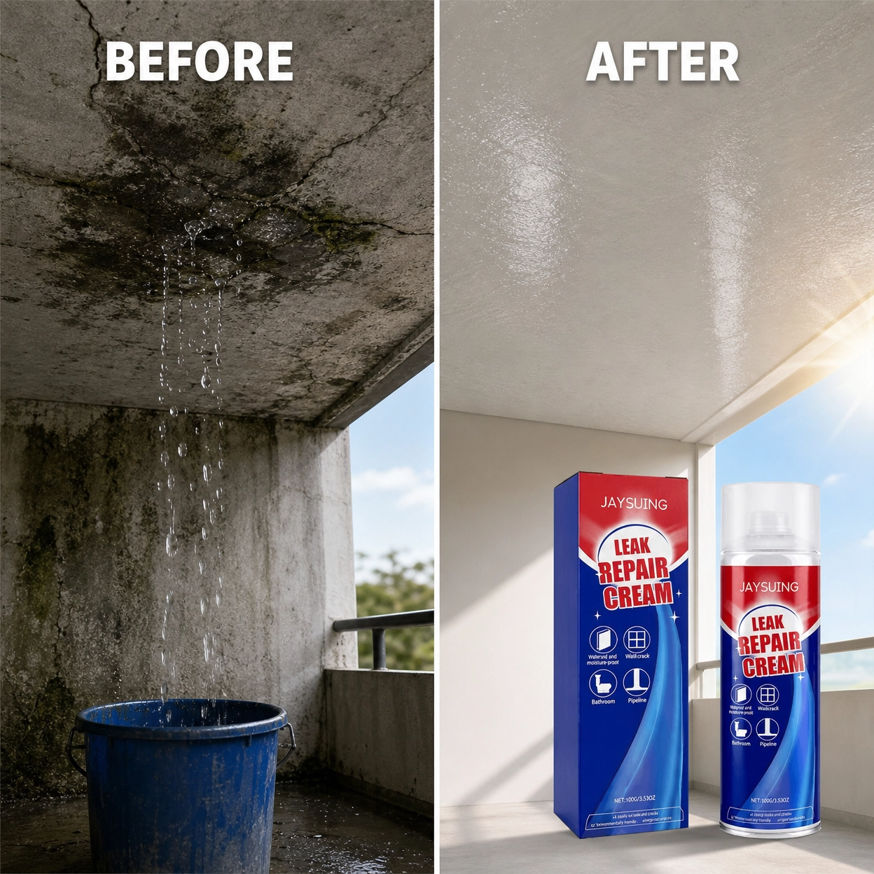 Leak Repair Waterproof Sealing Spray