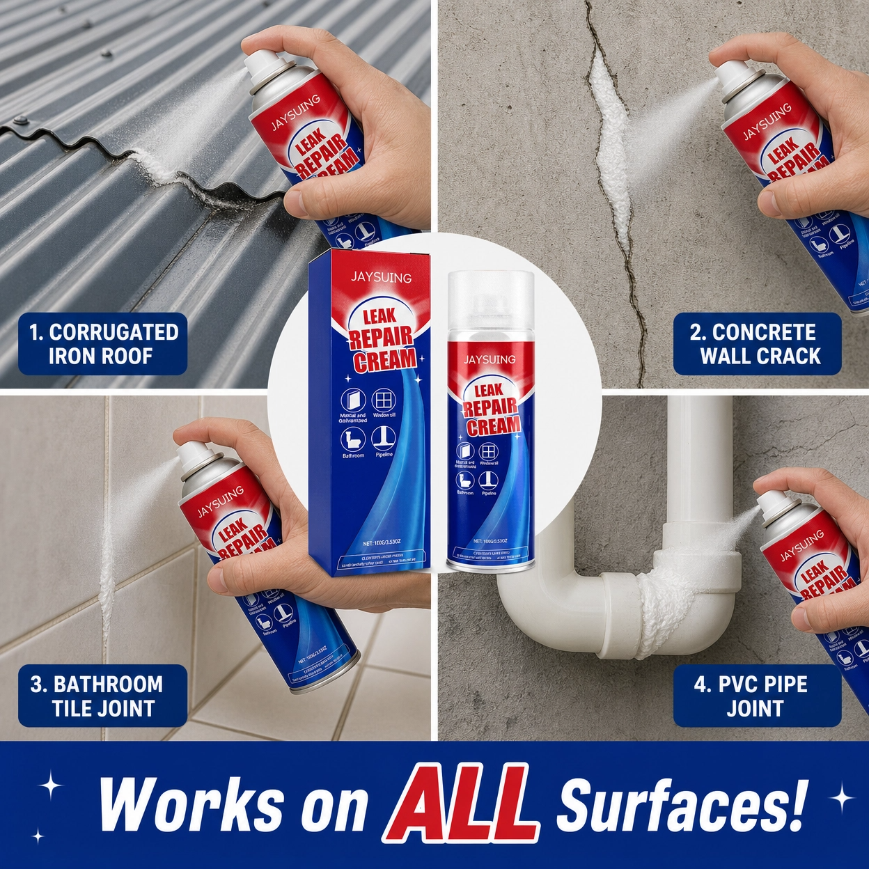 Leak Repair Waterproof Sealing Spray